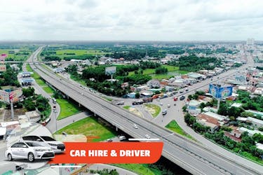 Alquiler de coches Long Thanh o Song Be con conductor de Thu Duc en Ho Chi Minh